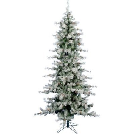 ALMO FULFILLMENT SERVICES LLC Fraser Hill Farm Artificial Christmas Tree - 7.5 Ft. Buffalo Fir Slim - No Lights FFBF075-0SN